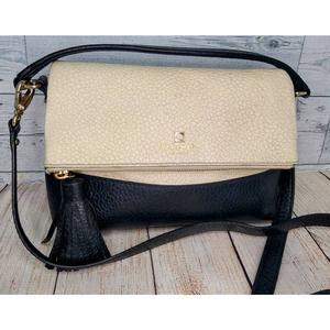 Kate Spade Pebbled Leather Fold Over Bag